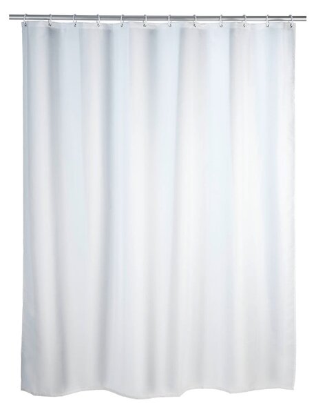 Bílý sprchový závěs s protiplísňovou povrchovou úpravou Wenko, 180 x 200 cm