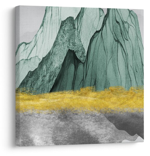 Obraz - Smaragdové hory N⁰3 (30x30 cm)