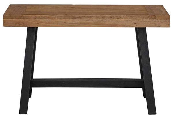 Lavice 110 cm masivní teakové dřevo 340743