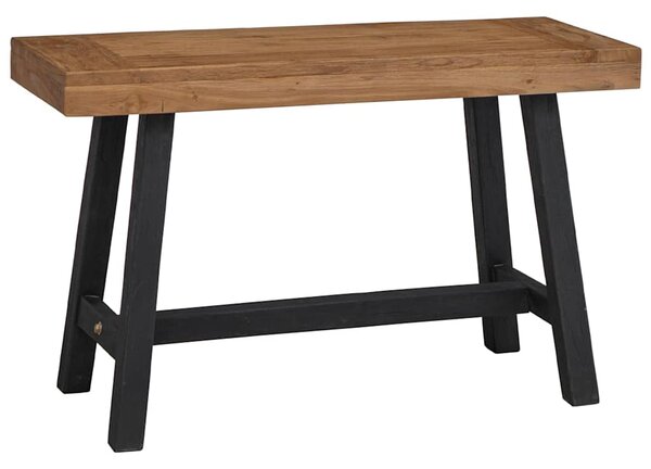 Lavice 110 cm masivní teakové dřevo 340743