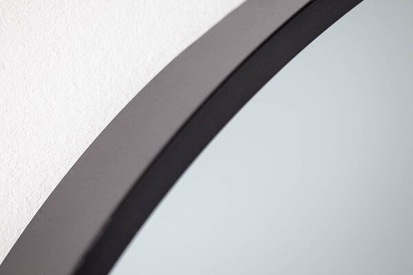 Designové nástěnné zrcadlo Daiwa 90 cm černé