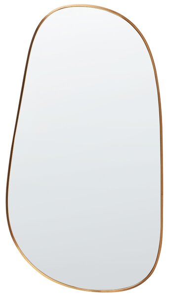 Zrcadlo VERNAIS 60 cm 110 cm Kov Zlatá