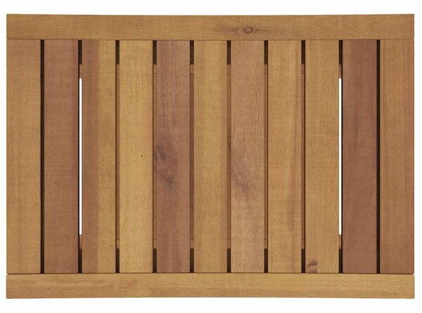 Odkládací stolek do koupelny 50x35x45 cm masivní teakové dřevo 340748