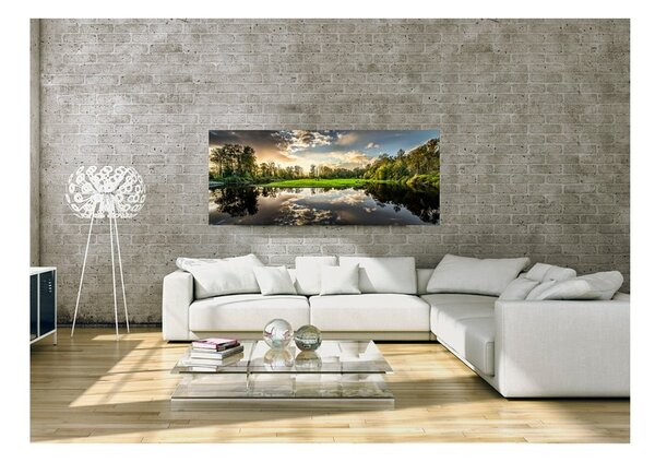 Obraz Styler Glasspik Nature, 50 x 125 cm