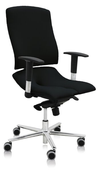 Zdravotní židle Steel Standard+, černá