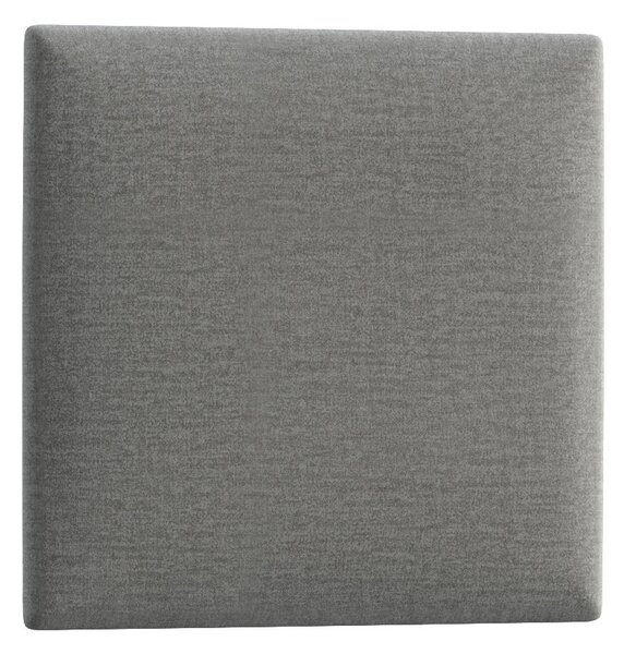 Čalouněný panel Quadra 40x40 cm (šedá). Akce -10%