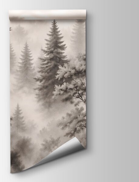 Fototapeta Skupina stromů v lese, Přírodní fototapety, Populární fototapety, t00854v2 - Tapeko.co.cz