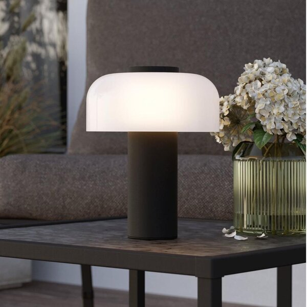Eglo 900984 - LED Stmívatelná venkovní lampa PONENTE 2,25W/5V IP44 černá/bílá