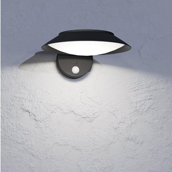 Eglo 901079 - LED Solární nástěnné svítidlo se senzorem CERRISI LED/7W/3,7V IP44