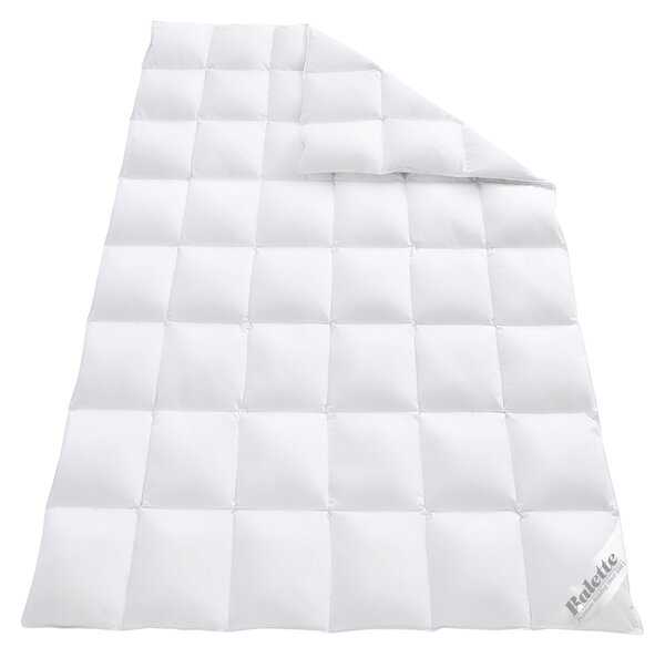 OBB Kazetová přikrývka z prachového peří Elegance, středně teplá (155 x 220 cm) (100344878002)
