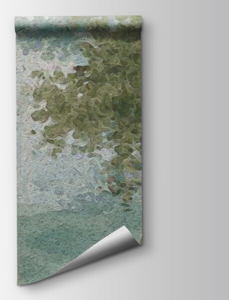 Fototapeta Akvarelová malba stromů a řeky, Přírodní fototapety, Populární fototapety, t00856v1 - Tapeko.co.cz