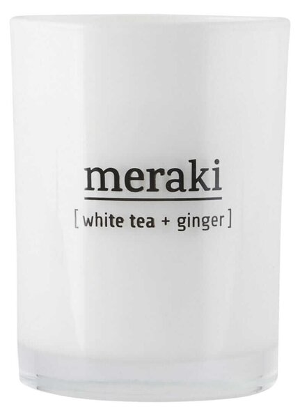 Meraki Vonná svíčka bílý čaj a zázvor 370 g