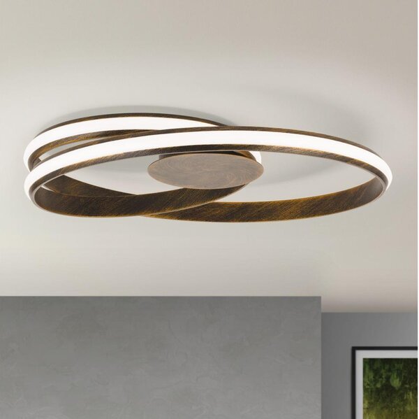 Orion DL 7-638-LED Stmívatelné stropní svítidlo CIRCUS LED/30W/230V hnědá/patina