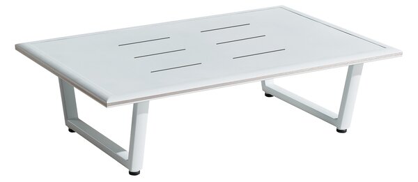 Zahradní 3 místná rohová sedací souprava SOPHIA WHITE GREY Exteriér | Zahradní sedací sestavy