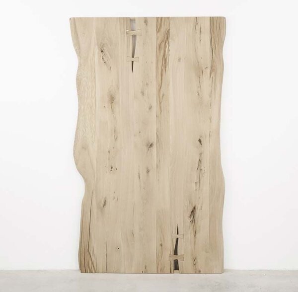 Posuvné dubové dřevěné dveře jednokřídlé ONE BOARD RUSTIC surové