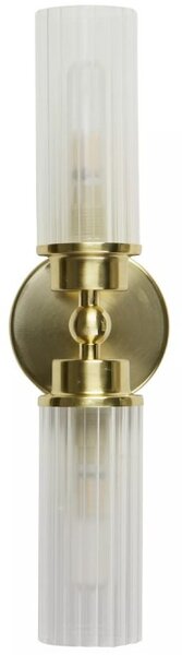 Searchlight 29982SB Dvojité nástěnné svítidlo IMPERIAL zlaté IP44