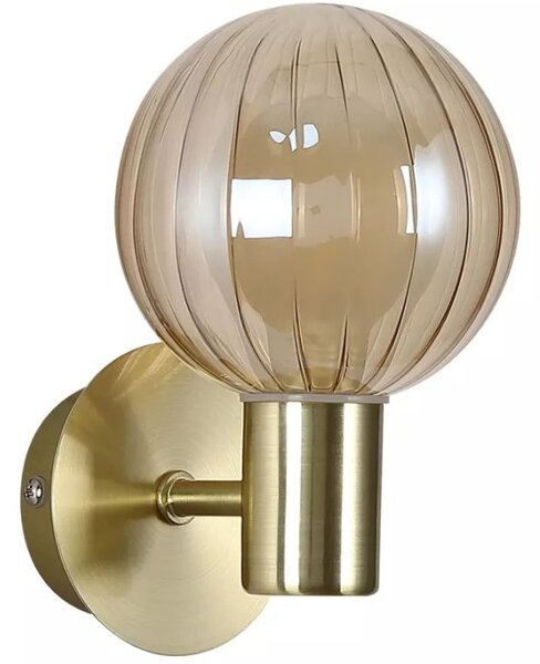Searchlight 30506GO Nástěnné svítidlo LUMINSPHERE zlaté IP44