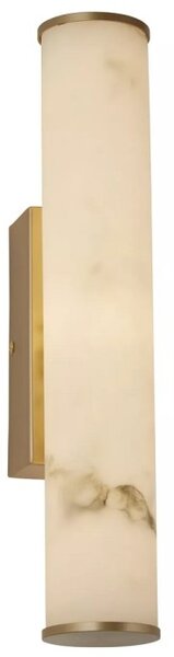 Searchlight 61185-1GO Stmívatelné nástěnné LED svítidlo MARBLE IP44, ZLATÉ