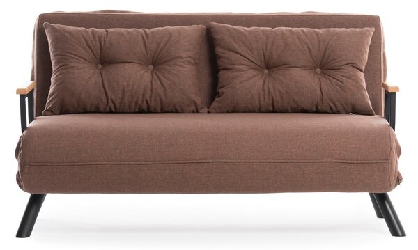 Pohovka futon Sandy (Světlá hnědá)