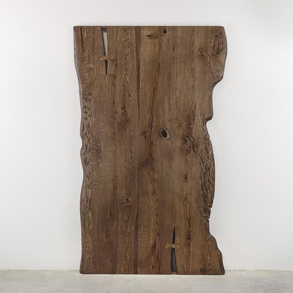 Posuvné dubové dřevěné dveře jednokřídlé ONE BOARD PREMIUM hnědý olej