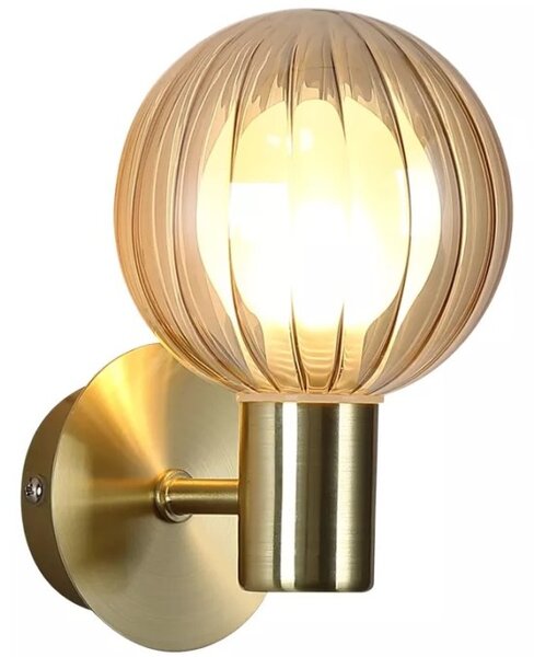 Searchlight 30506GO Nástěnné svítidlo LUMINSPHERE zlaté IP44