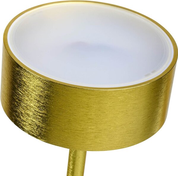 King Home Capri Line závěsné svítidlo x7 W průhledná-zlatá XCP9148-7B
