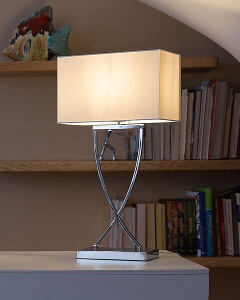 Stolní lampa YASUNI Kov Bílá