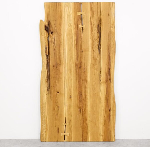 Posuvné dubové dřevěné dveře jednokřídlé ONE BOARD RUSTIC přírodní olej