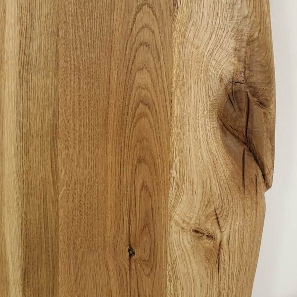 Posuvné dubové dřevěné dveře jednokřídlé ONE BOARD RUSTIC přírodní olej