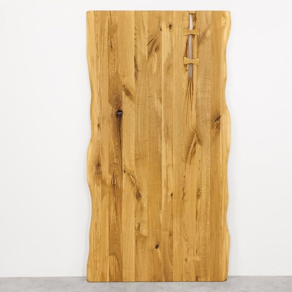 Posuvné dubové dřevěné dveře jednokřídlé ONE BOARD RUSTIC přírodní olej