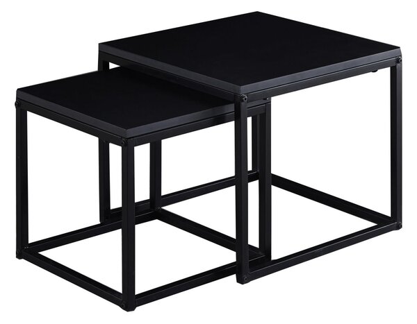 Set konferenčních stolků STELLAN - černý