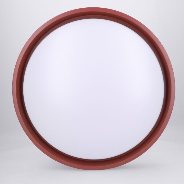 Brilagi -LED Stmív. svítidlo MATTEO LED/48W/230V 3000-6500K pr. 41 cm červená+DO