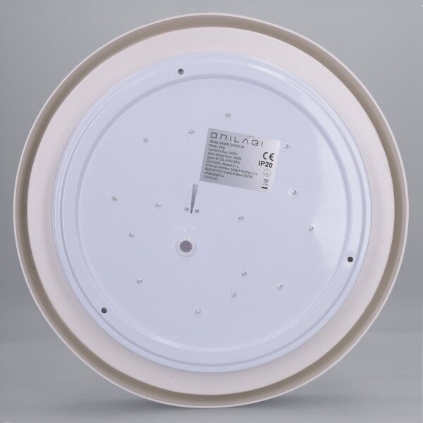 Brilagi - LED Stropní svítidlo MATTEO LED/24W/230V pr. 31 cm taupe