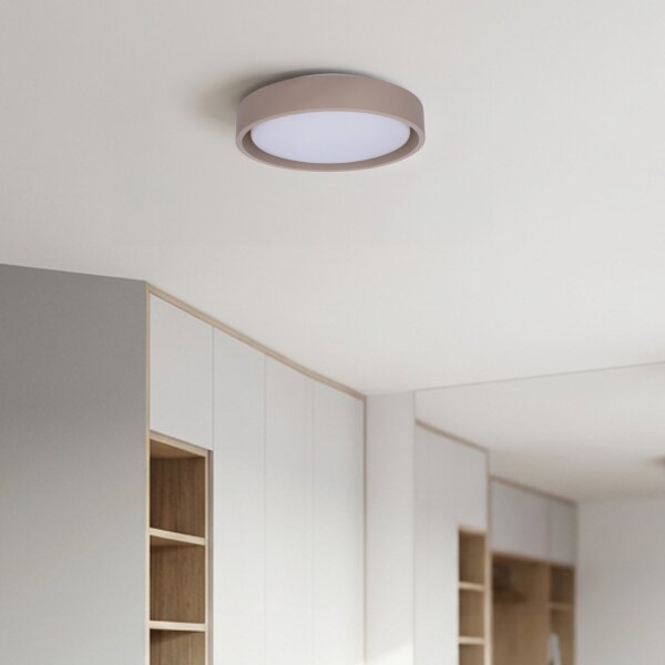 Brilagi - LED Stropní svítidlo MATTEO LED/24W/230V pr. 31 cm taupe