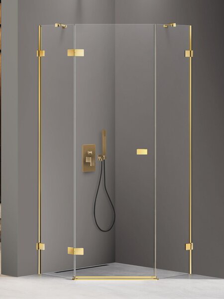 New Trendy Avexa Gold Shine sprchový kout 80x80 cm EXK3840