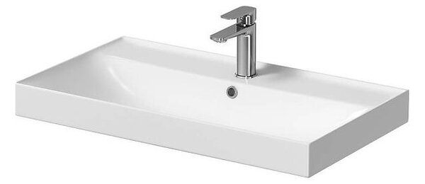 Cersanit K120-010 - Zápustné umyvadlo LARGA 46x80,5 cm keramika/lesklá bílá
