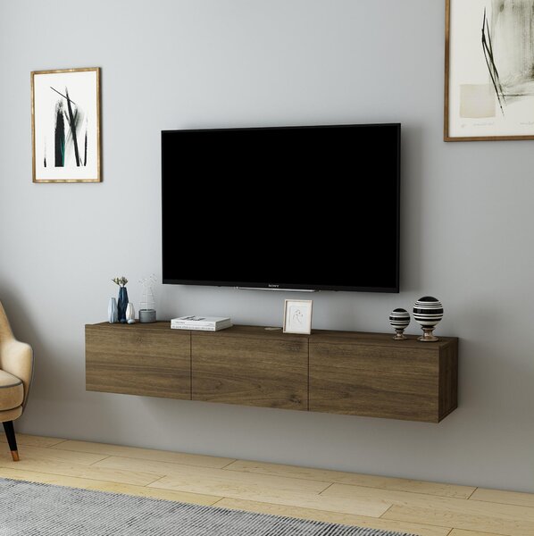 TV stolek/skříňka Dereba (ořech). Akce -27%
