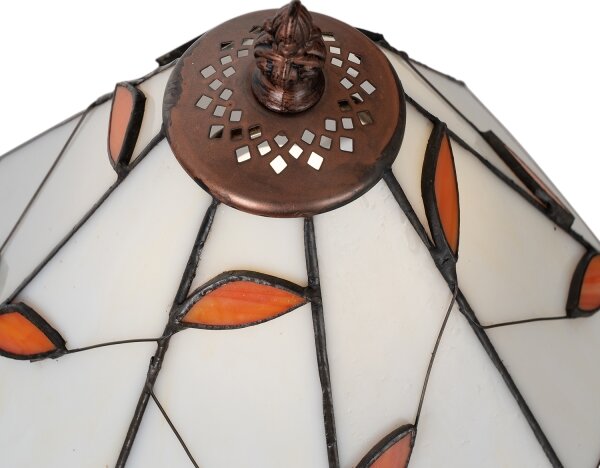 Brilagi - Tiffany vitrážová stolní lampa FOLIA 1xE27/60W/230V
