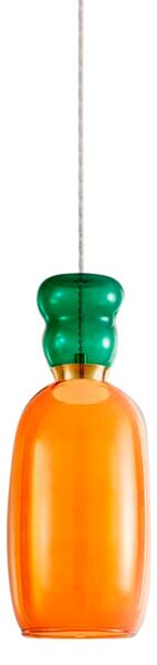 Lucande - Fay LED Závěsné Světlo Oranžová/ZelenáLucande - Lampemesteren