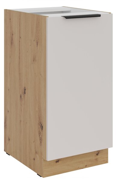 Dolní kuchyňská skříňka Sayla 40 D 1F BB (kašmír + dub artisan)