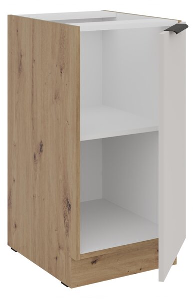Dolní kuchyňská skříňka Sayla 40 D 1F BB (kašmír + dub artisan)