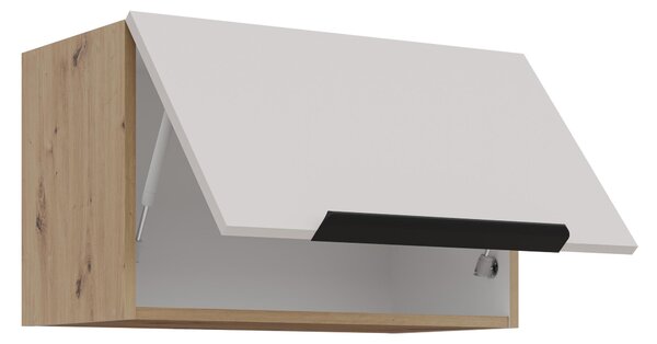 Horní kuchyňská skříňka Sayla 60 GU-36 1F (kašmír + dub artisan)