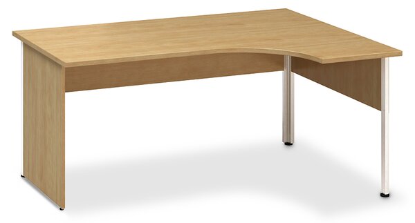 Ergonomický stůl ProOffice A 180 x 120 cm, pravý, divoká hruška
