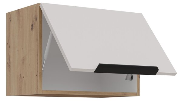 Horní kuchyňská skříňka Sayla 50 GU-36 1F (kašmír + dub artisan)