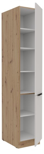 Potravinová kuchyňská skříňka Sayla 40 DK-210 2F (kašmír + dub artisan)