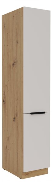 Potravinová kuchyňská skříňka Sayla 40 DK-210 2F (kašmír + dub artisan)