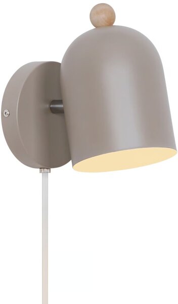 Nordlux Gaston nástěnné svítidlo 1x15 W hnědá 2412671018