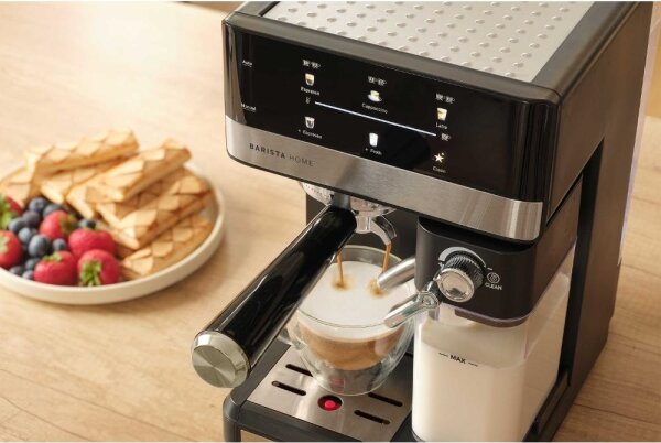 Sencor - Pákový kávovar espresso 1350W/230V černá/matný chrom