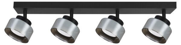 Brilagi - LED Bodové svítidlo AURA LUX 4xGX53/30W/230V černá/kouřová