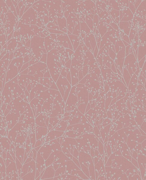 Růžová vliesová tapeta na zeď, květiny, 120373, Wiltshire Meadow, Clarissa Hulse